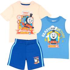 Other Sets Thomas & Friends Boys 3 Piece Short Set - Grey/Blue