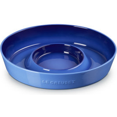 Le Creuset Serving Dishes Le Creuset Oval Chip and Dip Platter 14.1 W x 14.1 L x 2.8 H Serving Dish