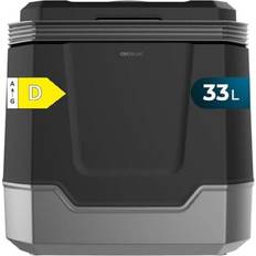 F - Sort Minikøleskabe Cecotec Mini Køleskab Bolero TravelCooling 33L D Sort