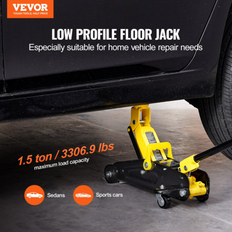 VEVOR Premium Low Profile Floor Jack 1.5 Ton