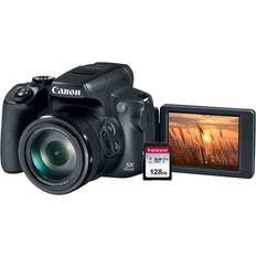 Compact Cameras Canon powershot sx70 20.3mp digital camera transcend 128gb sdxc/sdhc 300s card