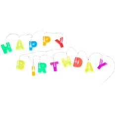 Happy Birthday Lights Klar til Levering Lyskæde 10 Pærer