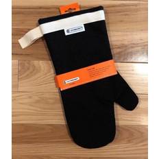 Pot Holders Le Creuset Oven Mitt 14 x 7 in Black Pot Holders Beige, Black