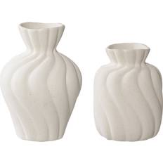 Vaser House Nordic Hvid Sæt Af 2 Vase 2stk