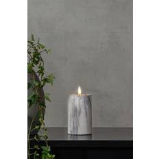 Star Trading Flamme Marble Blockljus LED 15 cm Grå LED-ljus