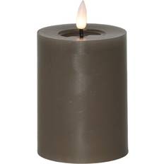 Bruna Ljus & Tillbehör Star Trading Flamme Flow LED Blockljus 12.5 cm LED-ljus