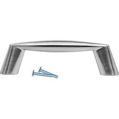 Rok Modern Slanted Style 3" Brushed Nickel Kitchen Cabinet Handle Pull 25x