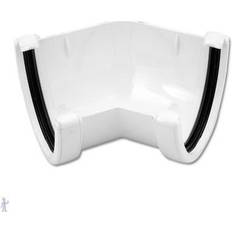White Gutter FloPlast White Hi-Cap 135 Degree Angle