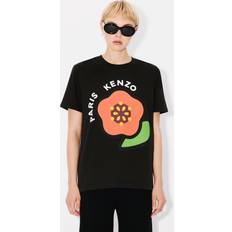 Kenzo Dame T-shirts Kenzo Monogram Bomuld T-Shirt - Sort