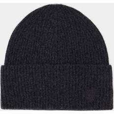 Ribbed Beanie - Grey