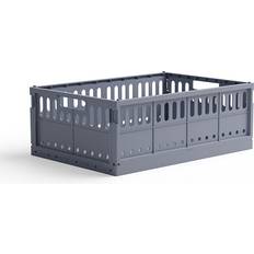 Made Crate Maxi Blue Grey Förvaringslåda