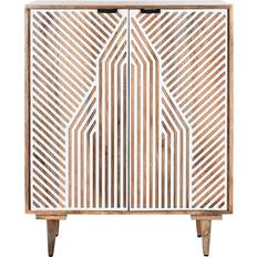 Home ESPRIT S3057137 White/Multicolored Vinreol 91x95cm