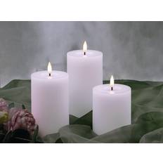Veli Line Brugskunst Veli Line LED Bloklys Hvid 3 Stk LED-lys