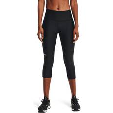 Vita Tights Under Armour Tech Hi Capri - Svart