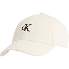 Calvin Klein Jeans Embroidered Monogram Cap - Off White