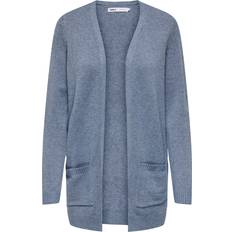 Blue - Viscose Cardigans Only Lesly Women's Cardigan - Bleu