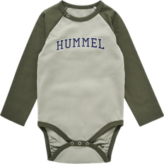 Schwarz Bodys Hummel Body L/Æ - Abbey Stone