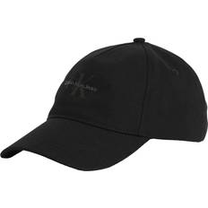 Calvin Klein Jeans Twill Logo Cap Printed Monologo Cap - Black