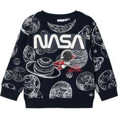 Multifarvet Sweatshirts Børnetøj Name It Sweatshirt - Navy