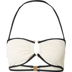 Seafolly Beach Bound Ring Front Bandeau - Ecru