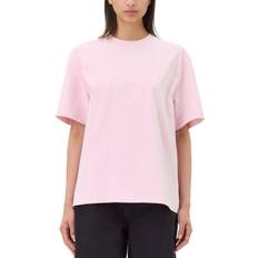 Ganni Bomuld T-shirt Oversized Bomuld - Lyserød