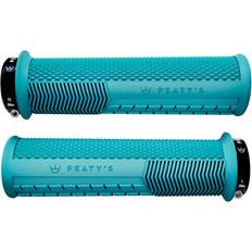 Monarch Knurl Grips Turquoise