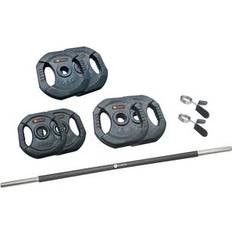 Set di pesi Sveltus Kit Di Barre Per Bodybuilding Noir