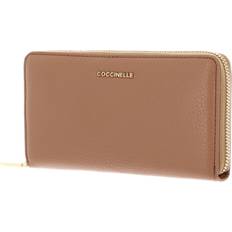 Coccinelle Chic Läderplånbok Metallisk Logotyp - One Size