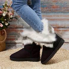 Boots Temu Women's Warm Snow Boots - Faux Fur
