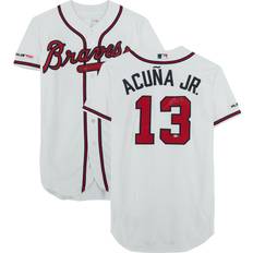 Fanatics Authentic Ronald Acuna Jr. Atlanta Braves Autographed Majestic White Jersey