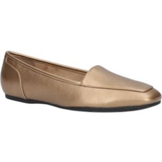 Bronze Ballerinas Easy Street Thrill Square Toe Flats - Gray