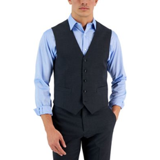 Tommy Hilfiger Suits Tommy Hilfiger Modern-Fit Wool Th-Flex Stretch Suit Vest - Charcoal