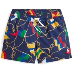 S Swim Shorts Children's Clothing Traveler Swim Trunk - Signal Flag Toss