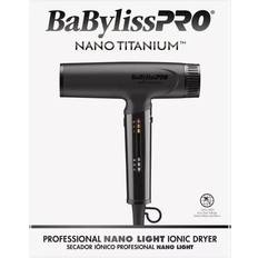 Hairdryers BaByliss Pro Nano Titanium Matte Black Dryer