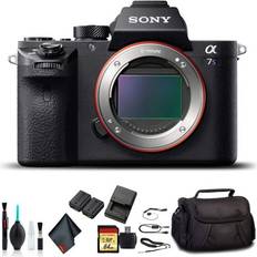 Sony 6AVE Electronics, Alpha a7S II Mirrorless Camera ILCE7SM2/B with Soft Bag 64GB Memory Card Card Reader Plus Essential Accessories