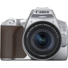 Canon BuzzPhoto, EOS 250D (Rebel SL3) DSLR Camera w/ 18-55mm is STM Lens (Silver)