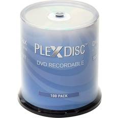 Optical Storage PlexDisc RoastedCanuck INC, DVD-R 4.7GB 16X Silver Inkjet Printable Surface Hub Printable 100pk Cake Box (FFP) 632-315-BX 100 Discs