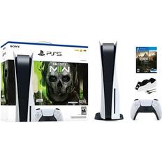 Game Consoles Sony Hyper-Tech (Record S/N) PlayStation 5 Disc Edition Call of Duty Modern Warfare II Bundle with Resident Evil 7 and Mytrix Controller Charger