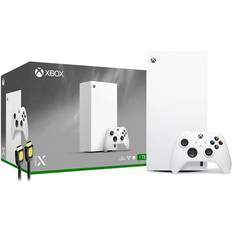 Microsoft Hyper-Tech (Record S/N) Xbox Series X 1TB All-Digital Robot White Console Holiday Bundle with Mytrix High Speed HDMI