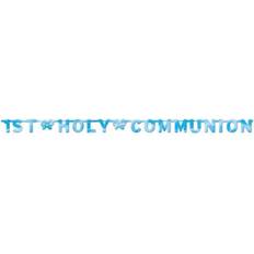 Garlands & Confetti Amscan Letter First Holy Communion Banner One Size