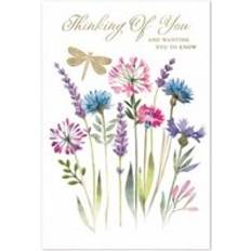 Party Supplies Thinking Of You Sympathy Greetings Card Pack of 6