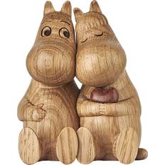 Moomin Brugskunst Moomin X Designhouse Træfigur Kram 10 cm Dekorationsfigur