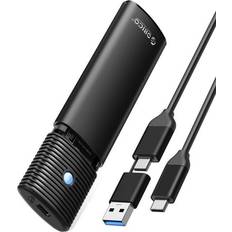 Orico Official Store, m.2 NVMe SATA SSD Enclosure Adapter-10Gbps External m.2 Enclosure Case Support up to 4TB with C to A/C 2-in-1 Cable