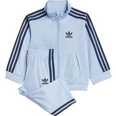 3-6 kk Verryttelypuvut adidas Adicolor Firebird Track Suit - Clear Sky