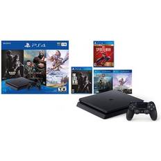 PlayStation 4 Games Tech Electronics(S/N Recorded Holiday Ultimate Bundle Playstation 4 (PS4) 1TB Slim w/bonus Marvel s Spider-Man: Game of The Year Edition