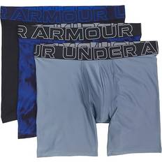 Under Armour Performance Tech Print Boxer Briefs - Gravel/Camo
