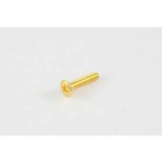 Gold Tuning Equipment Dunlop Gold Short Tuner Button Screws Pack of 6