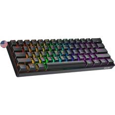 Geeky GK61 60% 61 Keys Mechanical Gaming Keyboard