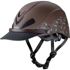 Turquoise Rider Gear Troxel Dakota Helmet - Turquoise Paisley