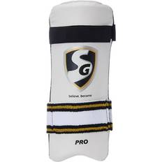 Cricket SG muzzha! Pro Cricket Batting Elbow Guard White Adult